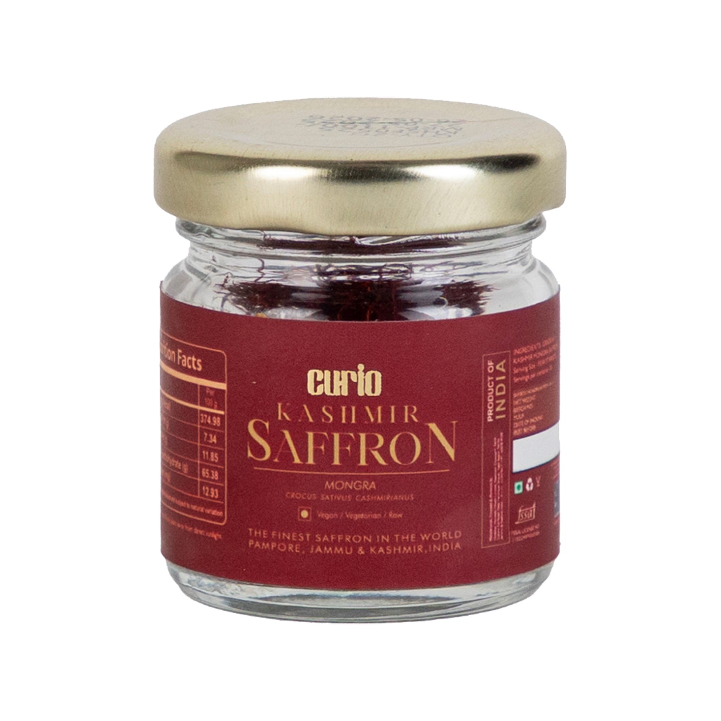 Kashmir Saffron - Curio Lifestyle