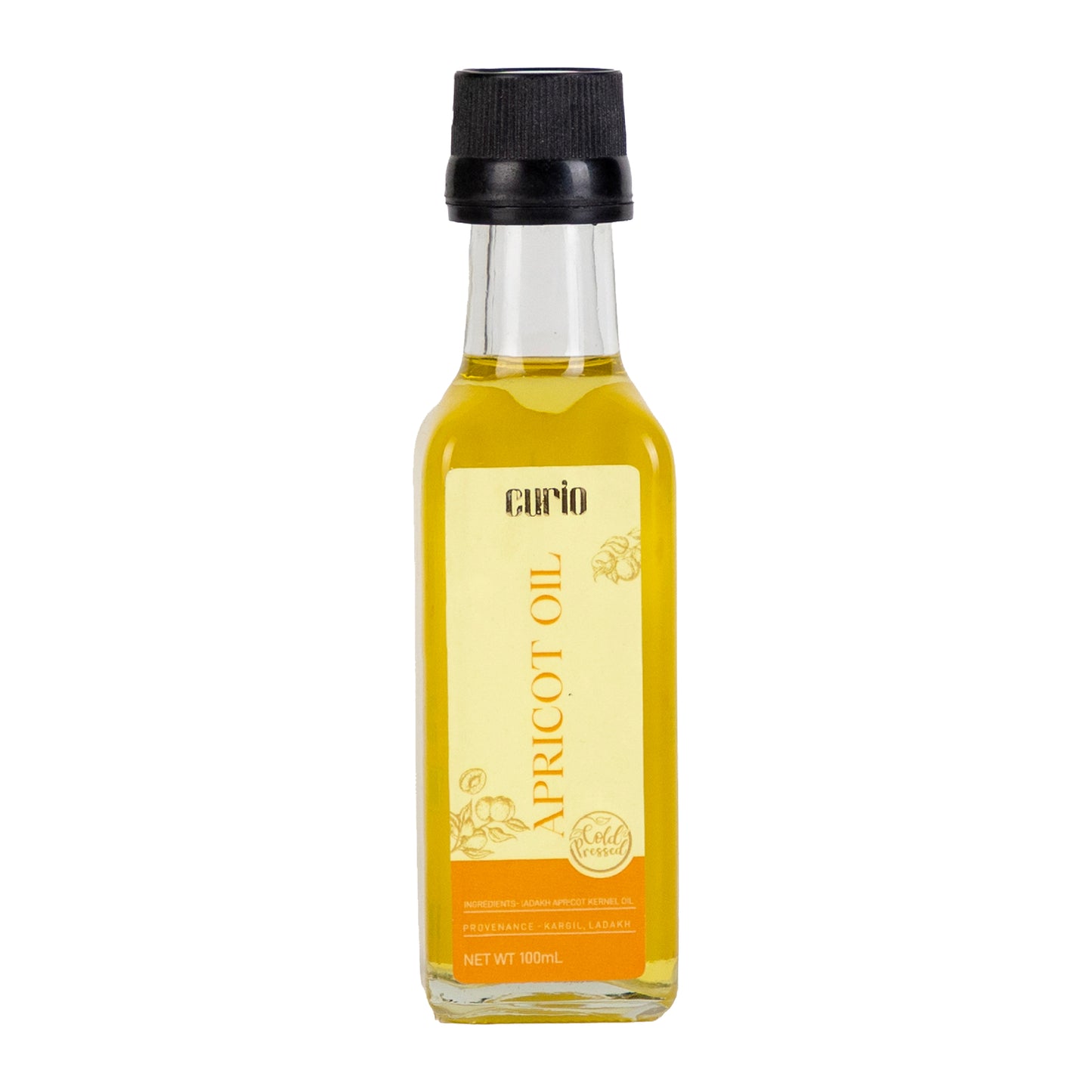 Cold Wood Pressed Sweet Apricot Oil