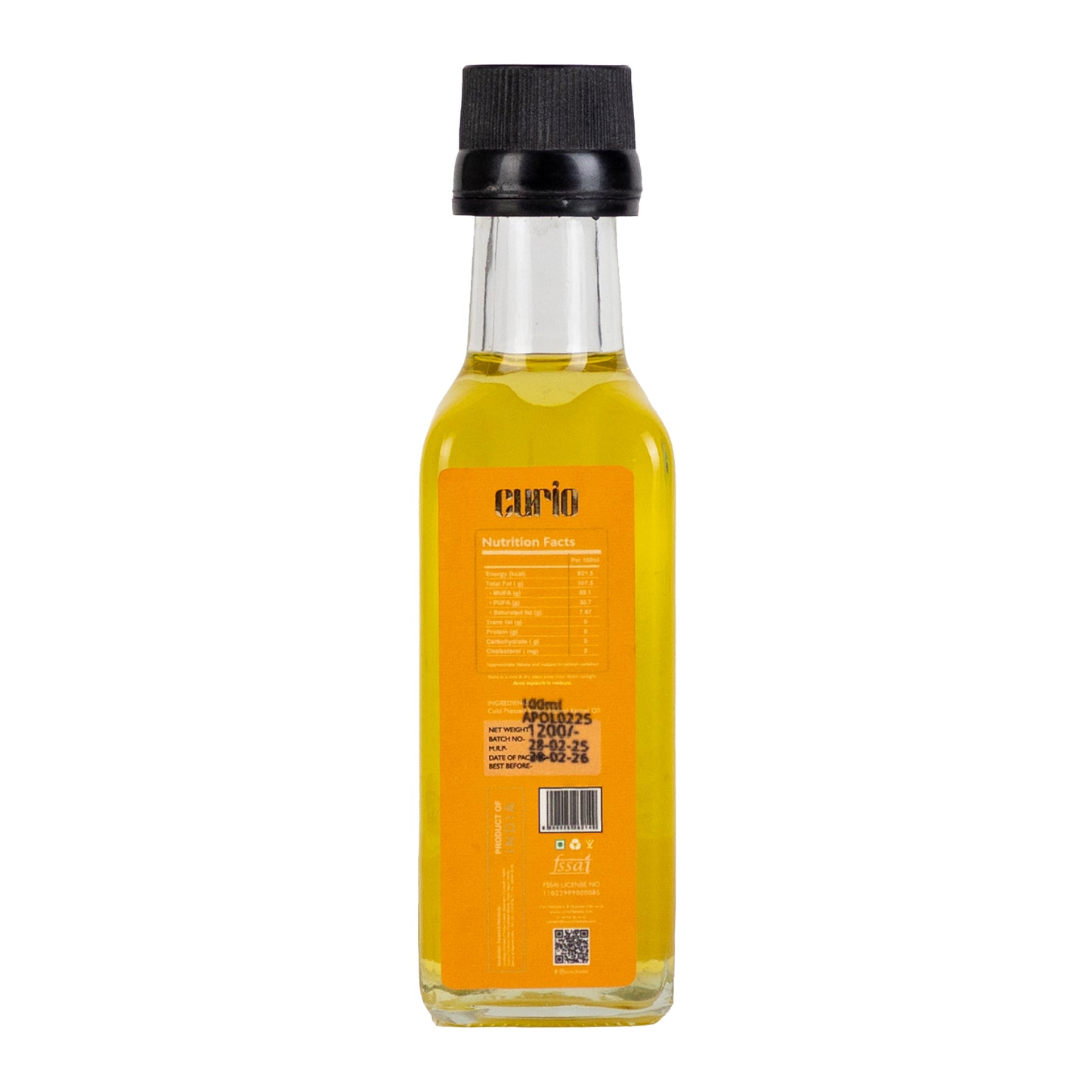 Cold Wood Pressed Sweet Apricot Oil