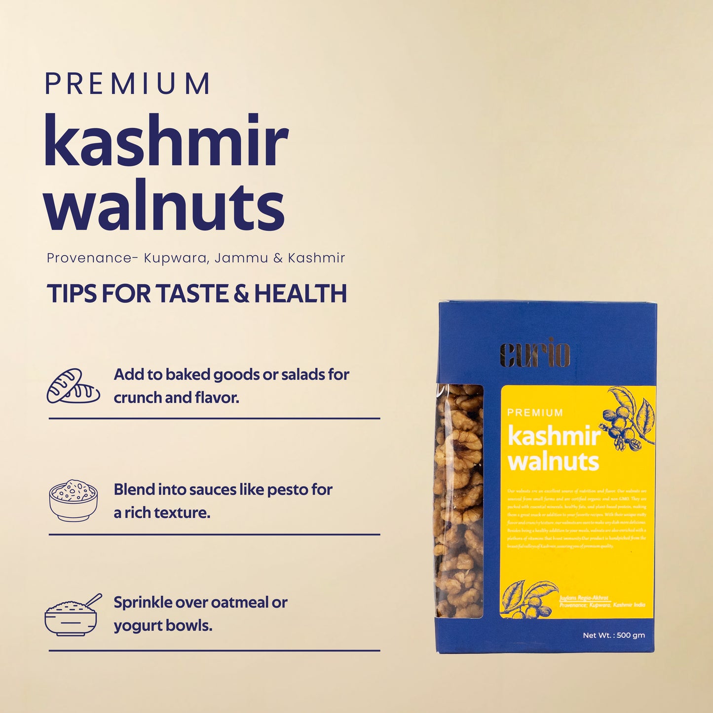 Kashmir Walnut Kernels