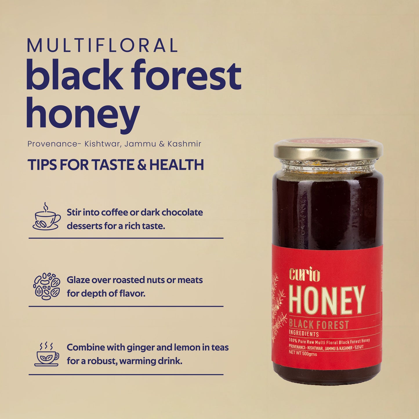 Raw Multi-Floral Black Forest Honey