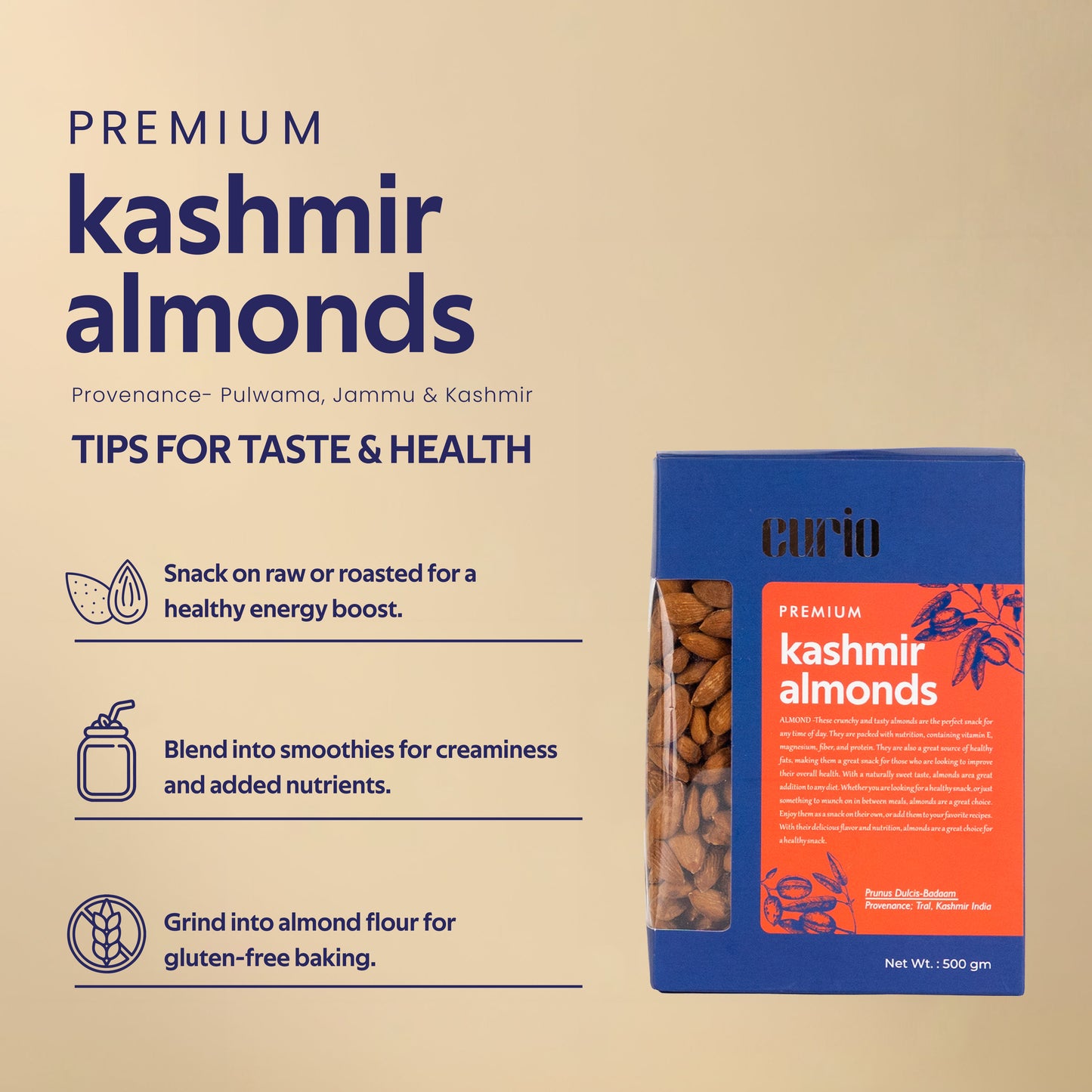 Kashmir Sweet Almonds
