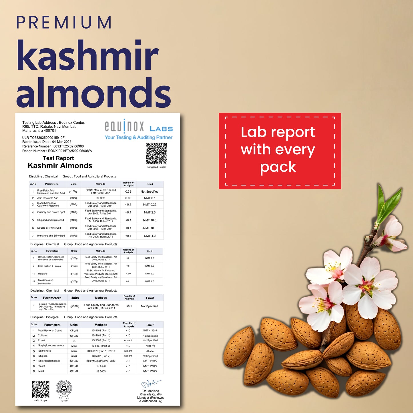 Kashmir Sweet Almonds