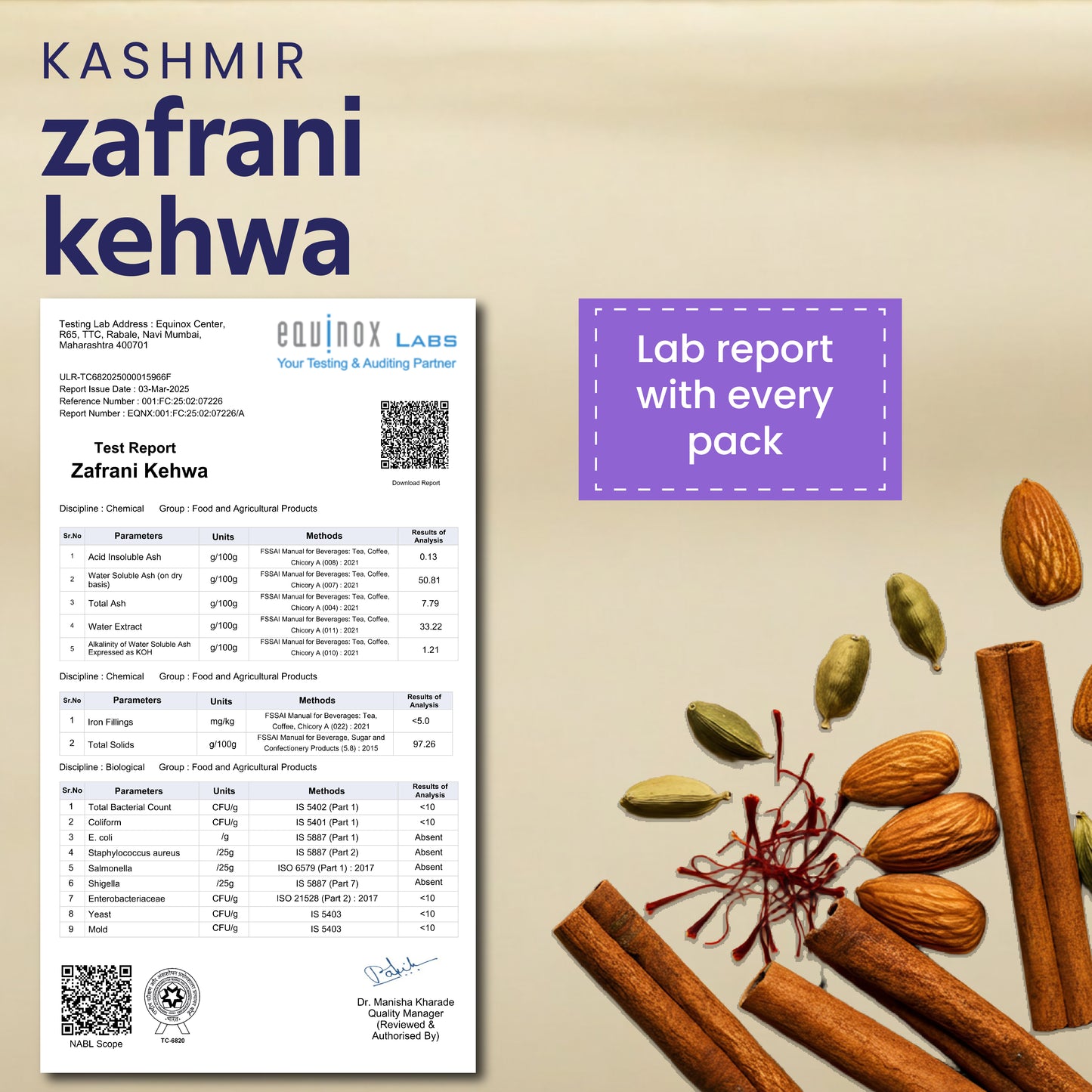 Kashmir Zafrani Kehwa
