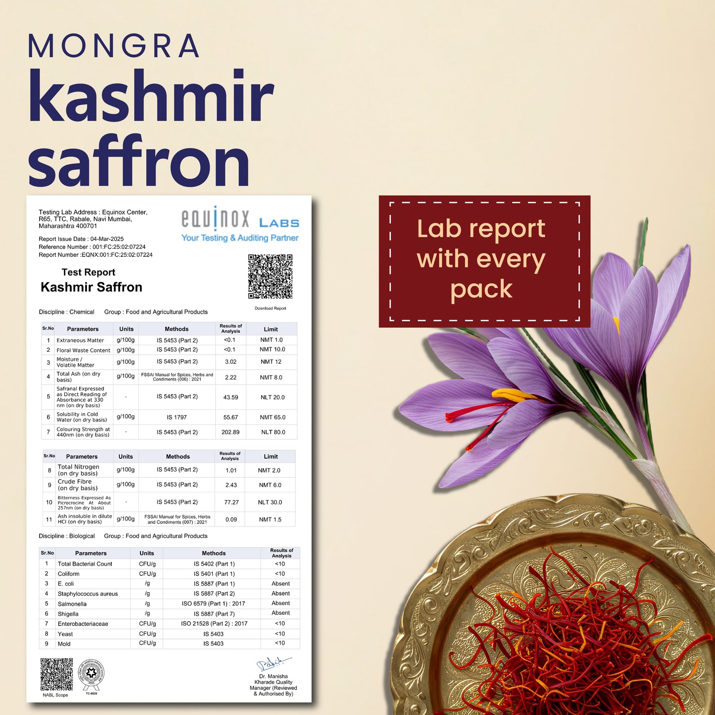 Kashmir Saffron - Curio Lifestyle