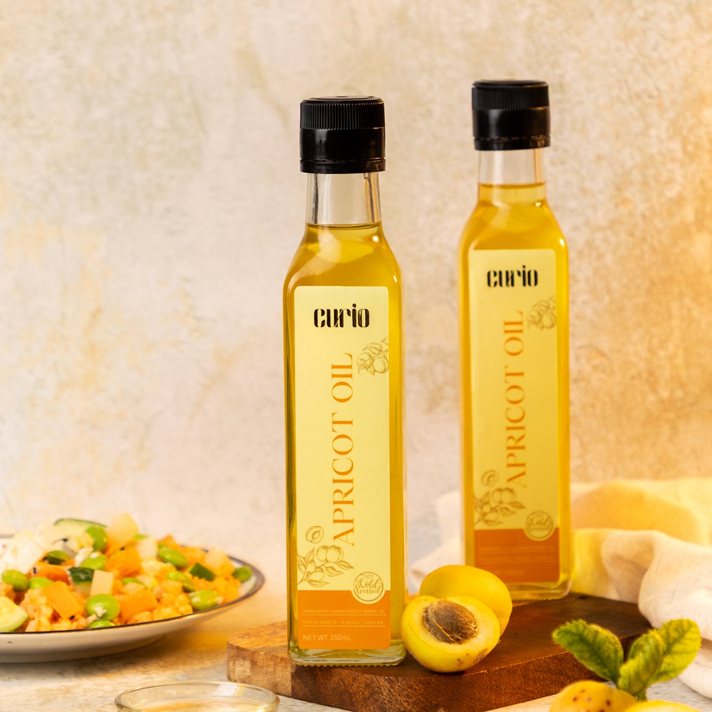 Cold Wood Pressed Sweet Apricot Oil