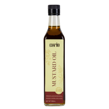 Cold Wood Pressed Mustard Oil