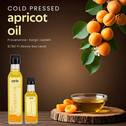 Cold Wood Pressed Sweet Apricot Oil
