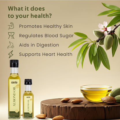 Cold Wood Pressed Sweet Almond Oil