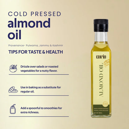 Cold Wood Pressed Sweet Almond Oil