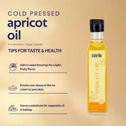 Cold Wood Pressed Sweet Apricot Oil