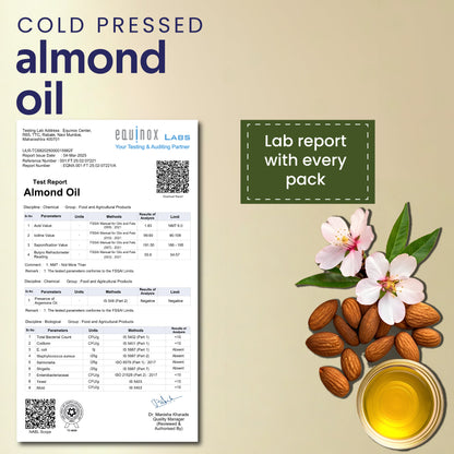 Cold Wood Pressed Sweet Almond Oil