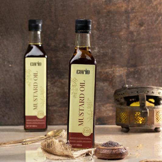 Cold Wood Pressed Mustard Oil
