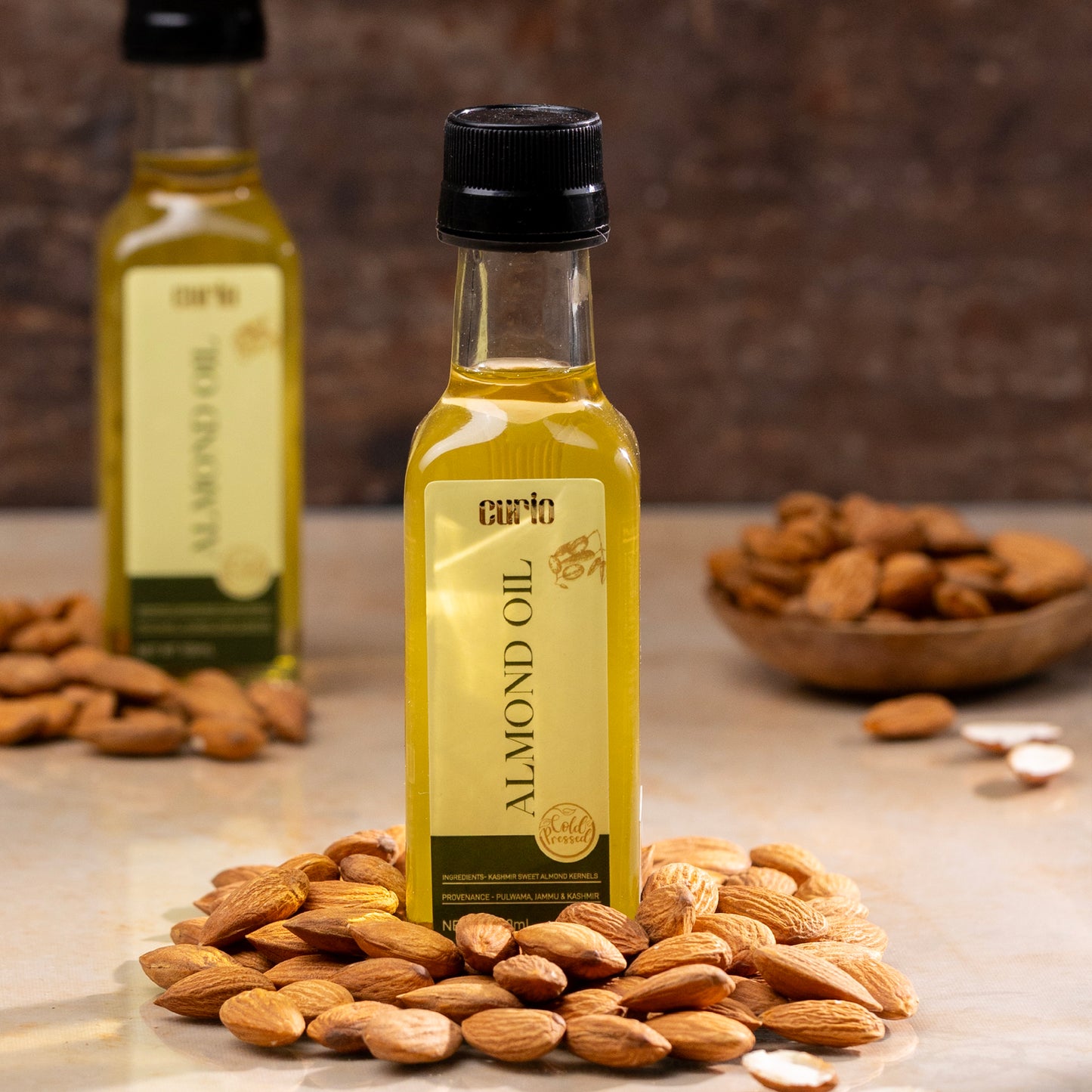 Cold Wood Pressed Sweet Almond Oil