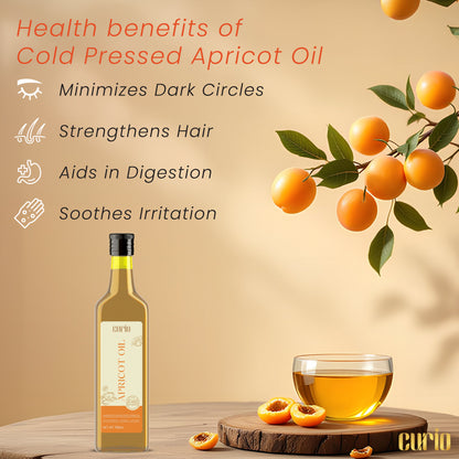 Cold Wood Pressed Sweet Apricot Oil