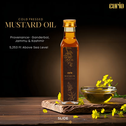 Cold Wood Pressed Mustard Oil