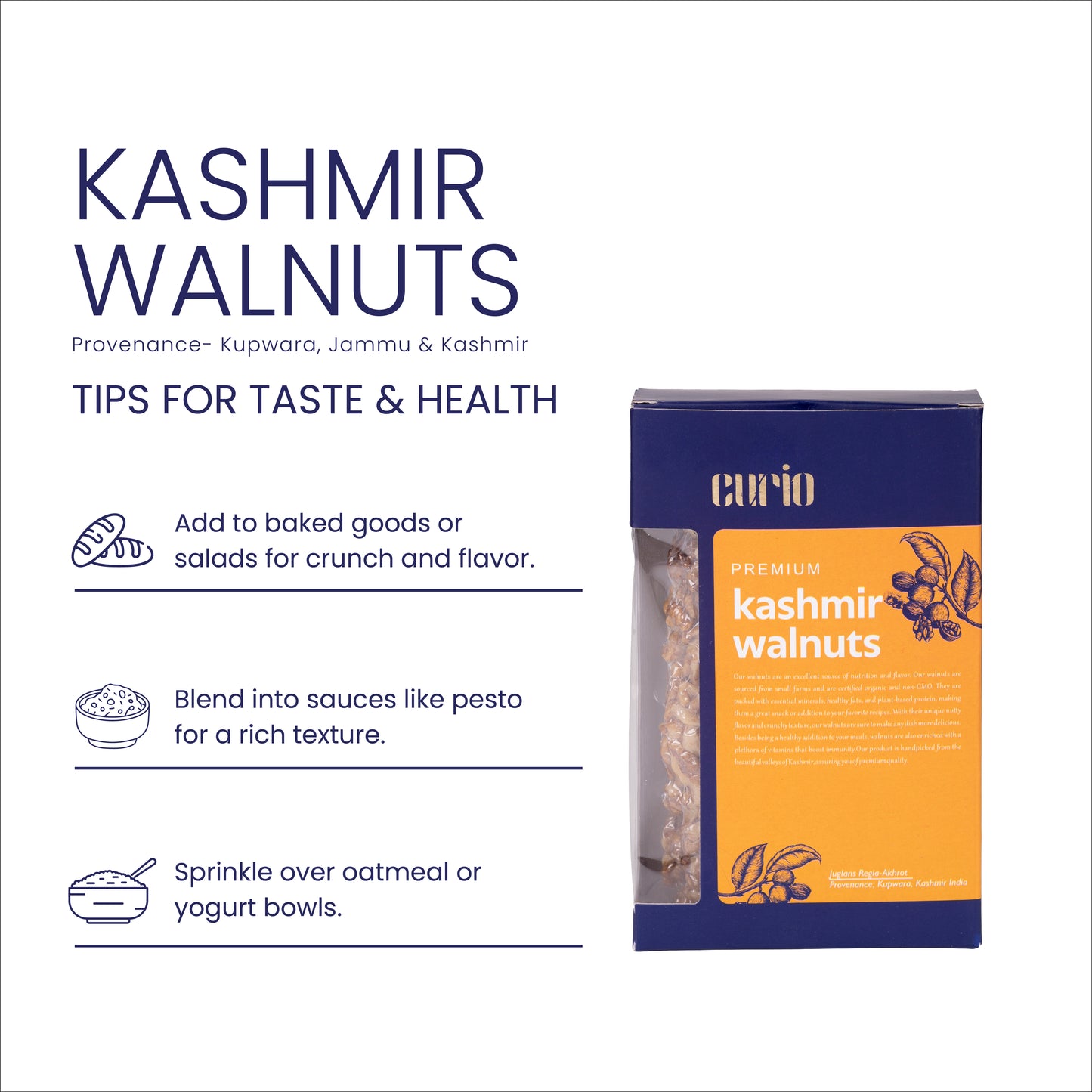 Kashmir Walnut Kernels